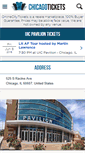 Mobile Screenshot of chicagopavilion.com